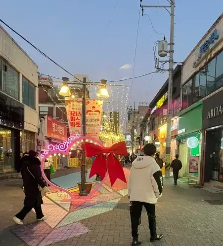 Christmas Market in Osan, Gyeongido, South Korea