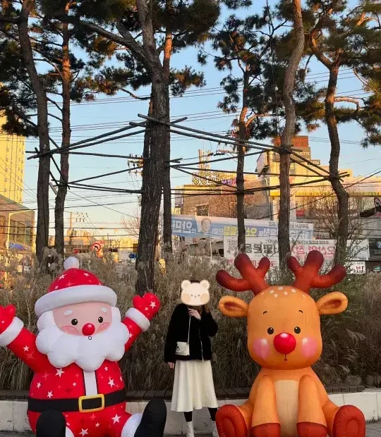 Christmas Market in Osan, Gyeongido, South Korea